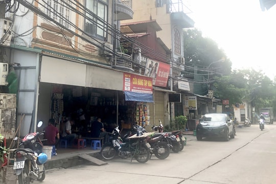 Vi phạm trật tự đô thị tại ngõ 122, ngõ 124 phố Vĩnh Tuy (phường Vĩnh Hưng): Cần xử lý dứt điểm