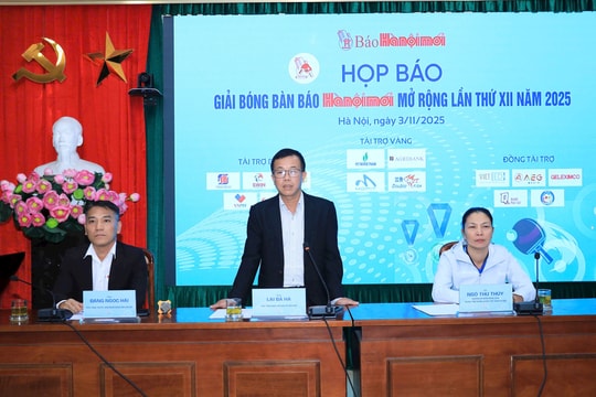 Giải Bóng bàn tranh Cúp Báo Hànộimới mở rộng lần thứ XII - 2025: Sẵn sàng cho một kỳ giải sôi động, hấp dẫn