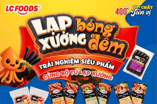 Bộ tứ Lạp xưởng đình đám nhà LC Foods - lạ mắt - ngon miệng
