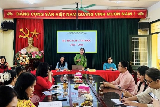 Công đoàn trường góp phần nâng cao chất lượng đội ngũ, xây dựng tập thể sư phạm vững mạnh
