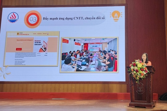Công đoàn Trường THCS Đông Thái: Chủ động, sáng tạo trong chuyển đổi số giáo dục