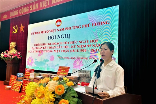Phường Phú Lương lan toả tinh thần đoàn kết, bồi đắp sức mạnh cộng đồng