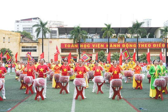 Tưng bừng khai mạc Đại hội TDTT phường Nghĩa Đô năm 2025