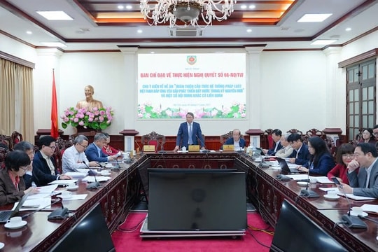 "Gia cố" nền tảng, khắc phục khoảng trống pháp luật