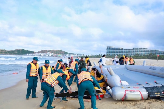 Diễn tập tìm kiếm cứu nạn hàng không năm 2025