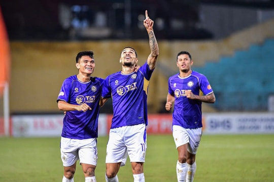 V.League 2025-2026: Thi đấu áp đảo, Hà Nội FC thắng đậm PVF Công an nhân dân