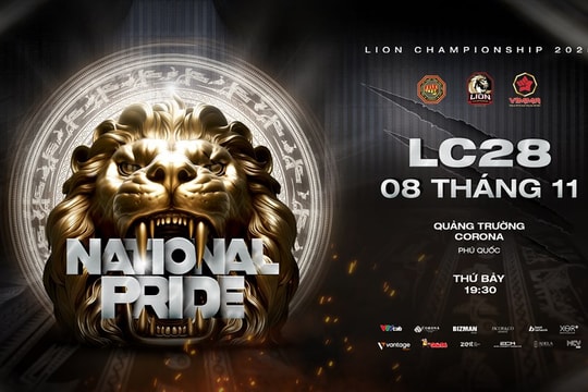 Giải võ thuật tổng hợp Việt Nam - LION Championship 28 được tổ chức tại Phú Quốc