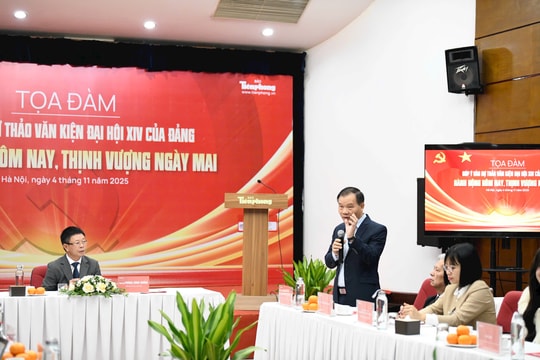 Tọa đàm Góp ý vào Dự thảo Văn kiện Đại hội XIV của Đảng: Khơi dậy khát vọng phát triển, hun đúc tinh thần dấn thân và đổi mới sáng tạo
