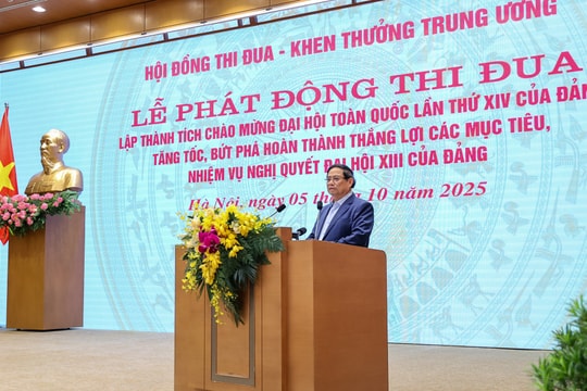 Kế hoạch triển khai Đợt thi đua Lập thành tích chào mừng Đại hội lần thứ XIV của Đảng