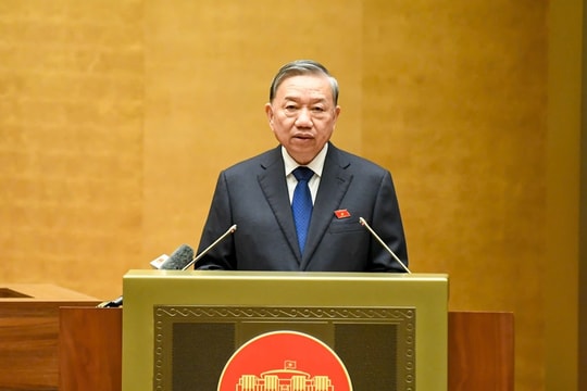 Phát biểu của Tổng Bí thư Tô Lâm tại Quốc hội về dự thảo Văn kiện Đại hội XIV của Đảng