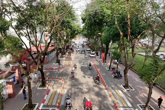 Hà Nội lan tỏa mô hình cổng trường thân thiện an toàn giao thông