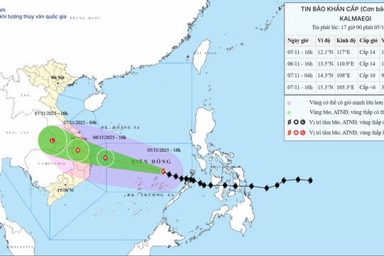 Khẩn trương ứng phó bão số 13