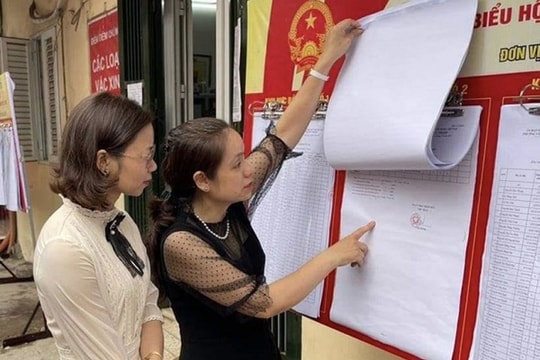 Hà Nội ứng dụng VNeID lập, in thẻ cử tri bầu cử Quốc hội và HĐND