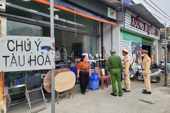 Xã Đại Thanh: Xử phạt 9 trường hợp vi phạm hành lang an toàn đường sắt