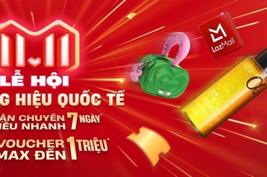 Lazada chi gần 700 tỷ tung deal hấp dẫn khuấy đảo dịp siêu sale 11.11