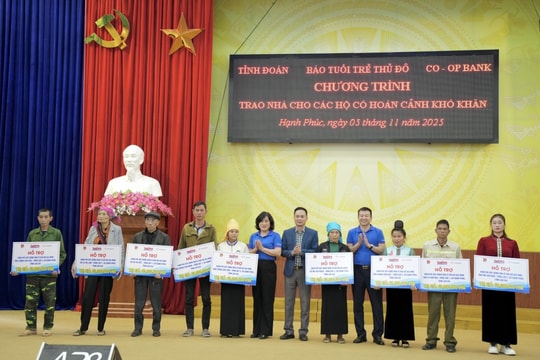 Nhà nhân ái thắp sáng niềm tin tại xã Hạnh Phúc sau bão lũ
