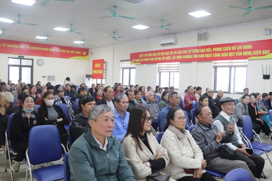 Lĩnh Nam: Giải quyết các vấn đề rõ tiến độ, hiệu quả, không hứa suông với nhân dân