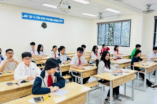 Đầu tháng 1/2026, Hà Nội thi chọn học sinh giỏi thành phố lớp 9
