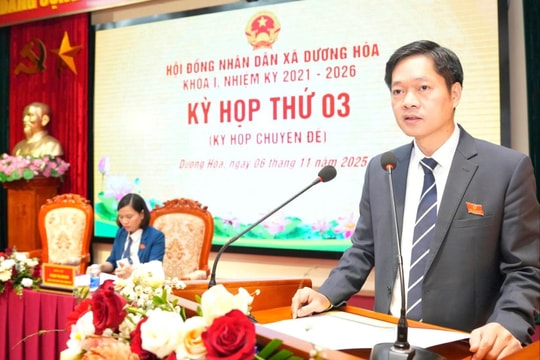 HĐND xã Dương Hòa thông qua các nội dung quan trọng tại kỳ họp thứ 3