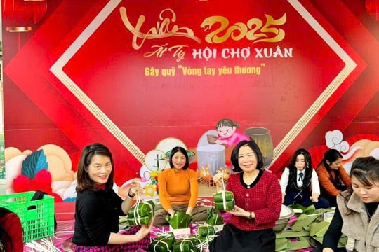 Công đoàn Trường Tiểu học Trung Văn Gắn xây dựng kỷ cương hành chính với phong trào “Giỏi việc nước - Đảm việc nhà”