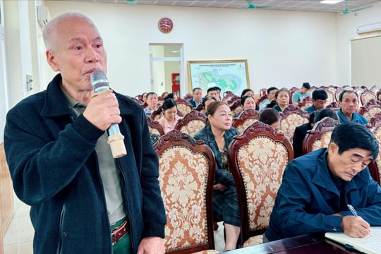 Người dân xã Nam Phù kiến nghị về phát triển kinh tế và dân sinh