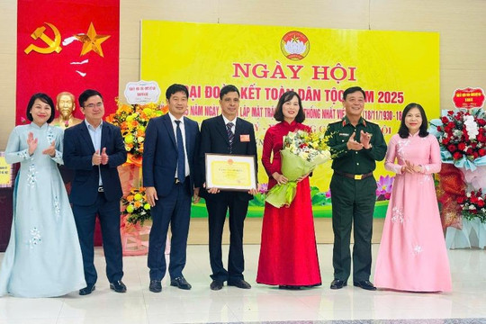 Xã Trung Giã: Niềm vui Ngày hội đại đoàn kết dân tộc năm 2025