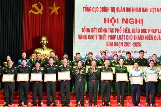 Thanh niên Quân đội triển khai nghiêm túc công tác phổ biến, giáo dục pháp luật