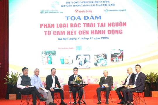 Phân loại rác thải tại nguồn: Từ cam kết đến hành động thực chất