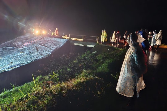 Lâm Đồng khẩn trương ứng phó nguy cơ sạt lở đập thủy lợi Kay An