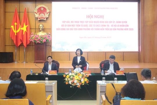 Phường Ngọc Hà nghiên cứu sử dụng chung nhà sinh hoạt cộng đồng