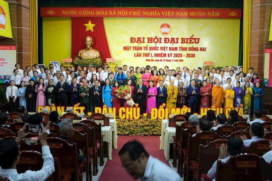 Bế mạc Đại hội Mặt trận Tổ quốc Việt Nam tỉnh Đồng Nai lần thứ I