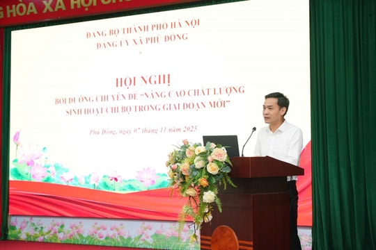 Tiếp tục đổi mới, nâng cao chất lượng sinh hoạt chi bộ trong giai đoạn mới