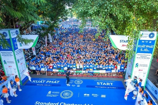 Standard Chartered Marathon Di sản Hà Nội 2025 vì môi trường không khói thuốc
