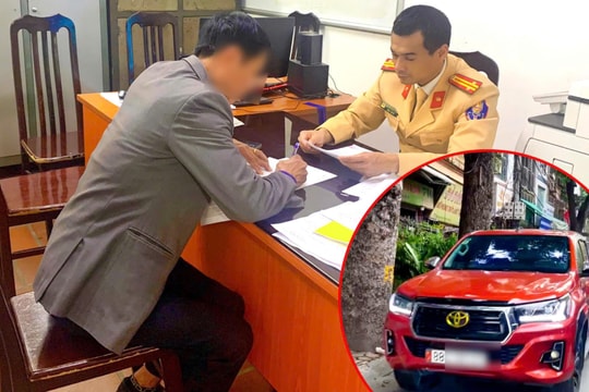 Hà Nội: Xử lý nhiều trường hợp vi phạm giao thông qua “đường dây nóng”