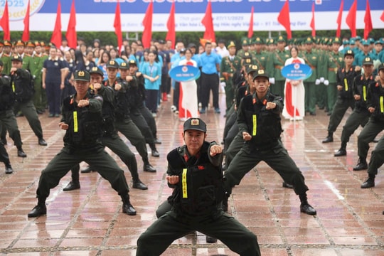 Phường Cửa Nam lan tỏa tinh thần “Khỏe để xây dựng và bảo vệ Tổ quốc”