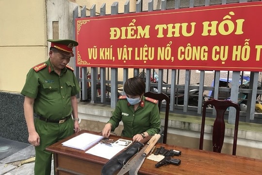 Tăng cường phòng ngừa, đấu tranh phòng chống tội phạm liên quan đến vũ khí, vật liệu nổ và công cụ hỗ trợ