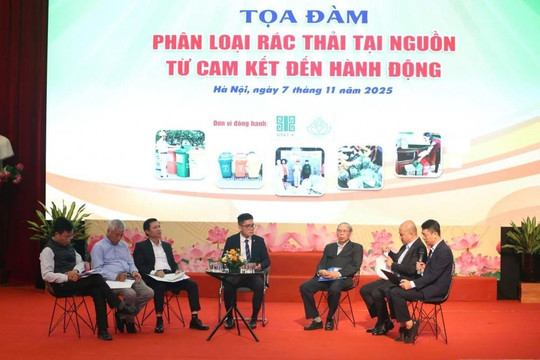 “Phân loại rác thải tại nguồn: Từ cam kết đến hành động” -  Lan tỏa tinh thần trách nhiệm bảo vệ môi trường 