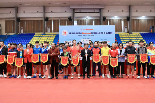 Khai mạc Giải Bóng bàn Báo Hànộimới mở rộng lần thứ XII