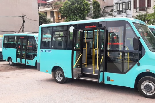 Mở rộng mạng lưới xe buýt, kết nối tới xã Hồng Sơn