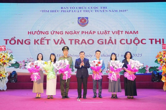 Hải Phòng Hải Phòng hưởng ứng Ngày Pháp luật Việt Nam với hoạt động thiết thực