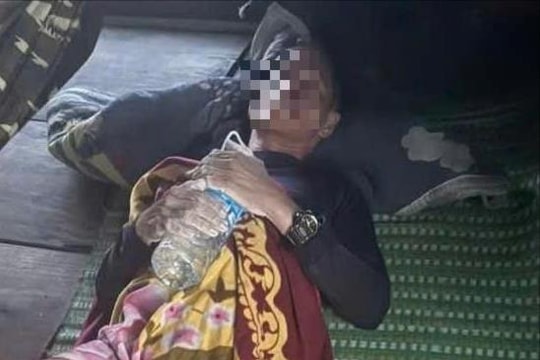 Đã cứu được cả 3 ngư dân Lý Sơn trôi dạt trên biển trong bão số 13