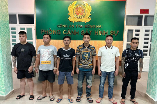 Đồng Nai: triệt phá đường dây “tín dụng đen” thu lợi bất chính hàng tỷ đồng