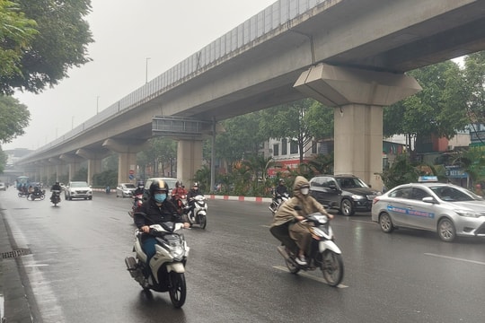 Hà Nội mưa lạnh trước khi vào đợt nắng rét nhiều ngày