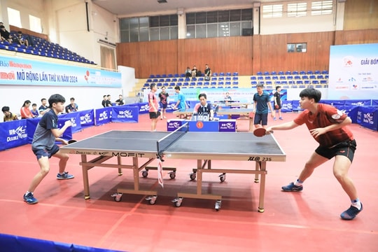 [Podcast] Điểm tin tuần từ ngày 3 đến 9-11: Sôi động Giải bóng bàn tranh Cúp Báo Hànộimới mở rộng lần thứ XII, năm 2025