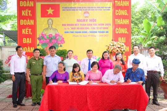 Phường Thuận An, TP Hồ Chí Minh Tinh thần đoàn kết, nhân ái lan tỏa