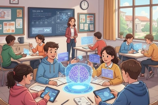 AI và lớp học số: Học không chỉ là kiến thức, mà là khám phá