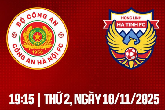 Công an Hà Nội vs Hà Tĩnh: Thử thách tại Hàng Đẫy