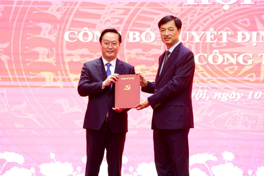 Bí thư Tỉnh ủy Nghệ An Nguyễn Đức Trung được điều động, chỉ định giữ chức Phó Bí thư Thành ủy Hà Nội