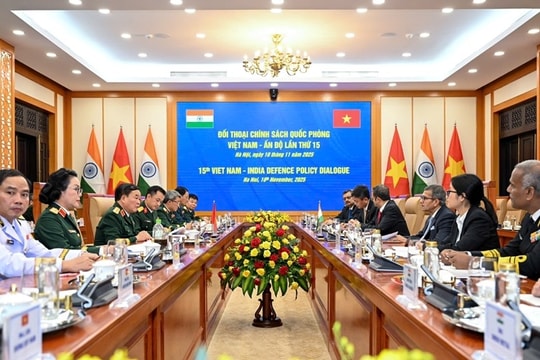 Đối thoại chính sách quốc phòng Việt Nam - Ấn Độ lần thứ 15