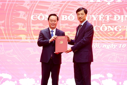 Bộ Chính trị chỉ định ông Nguyễn Đức Trung giữ chức Phó Bí thư Thành ủy Hà Nội